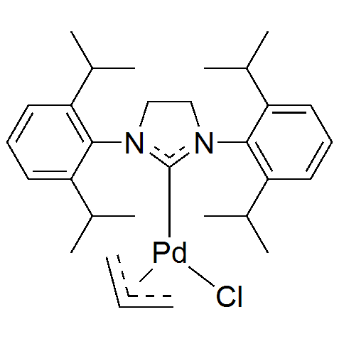 烯丙基[1,3-双(2,6-二-异丙苯基)-4,5-二氢咪唑-2-基]氯化钯(II), (SIPr)Pd(allyl)Cl